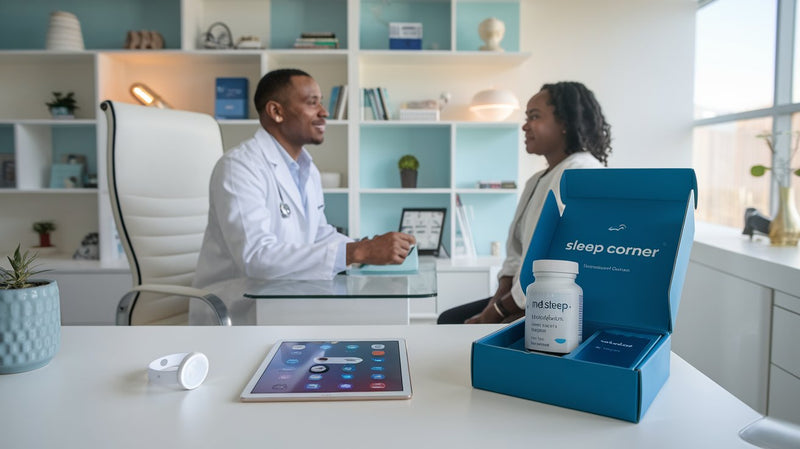 Doctor consulting with a patient